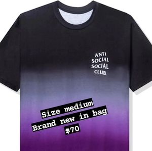 Anti social social club t shirt